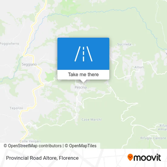 Provincial Road Altore map