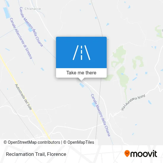 Reclamation Trail map