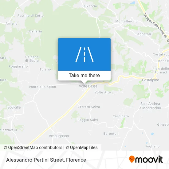 Alessandro Pertini Street map