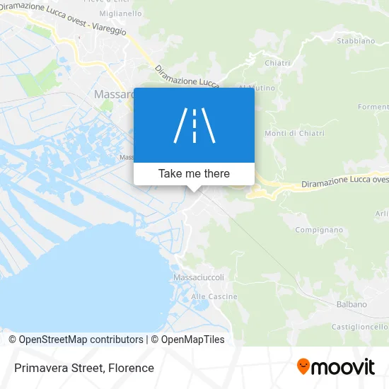 Primavera Street map
