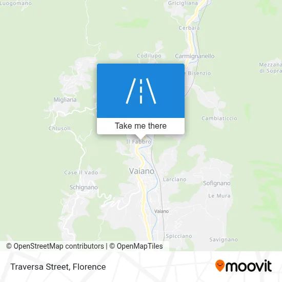 Traversa Street map
