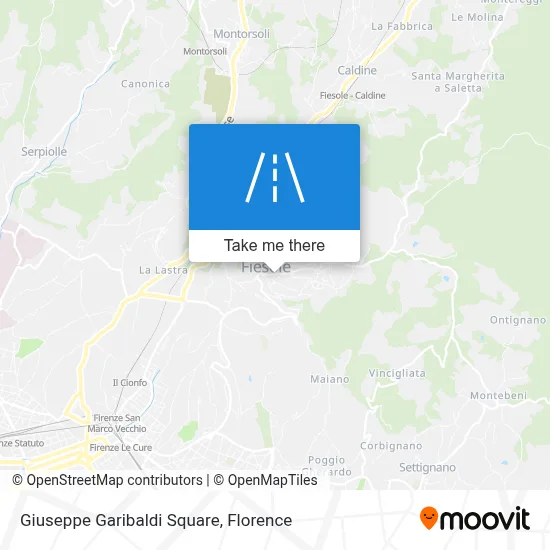 Giuseppe Garibaldi Square map