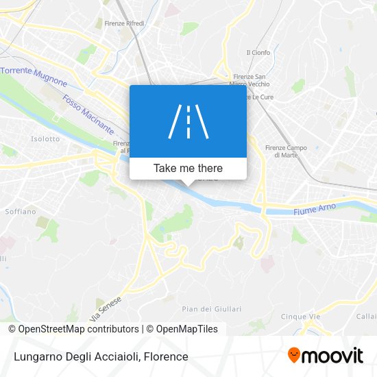 Lungarno Degli Acciaioli map