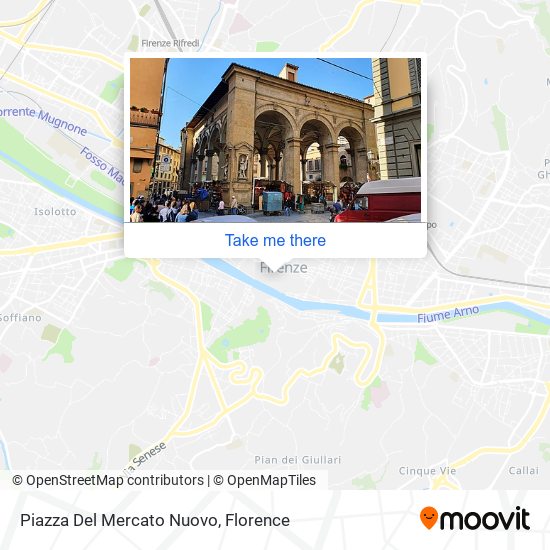 Piazza Del Mercato Nuovo map