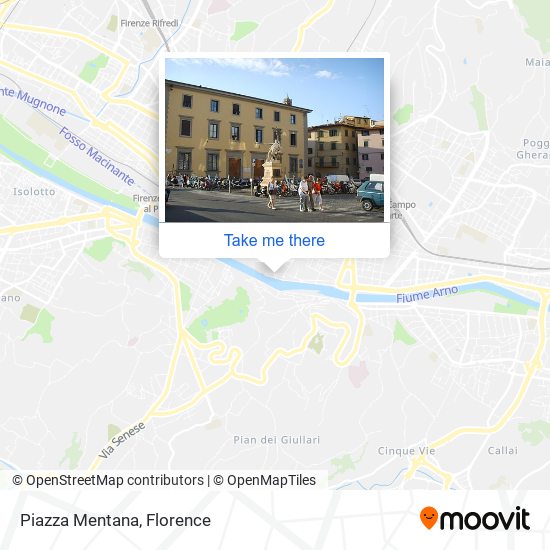 Piazza Mentana map