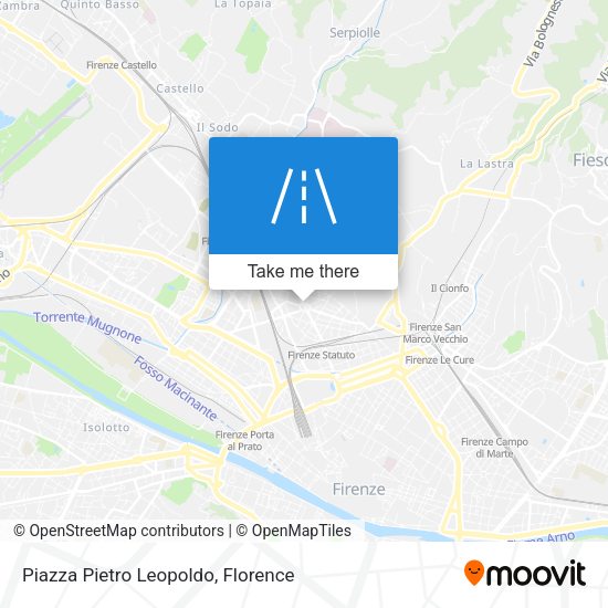 Piazza Pietro Leopoldo map