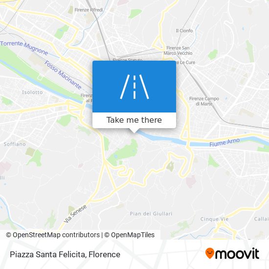 Piazza Santa Felicita map