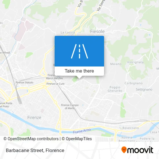 Barbacane Street map
