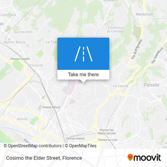 Cosimo the Elder Street map