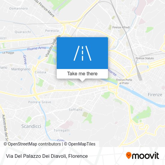 Via Del Palazzo Dei Diavoli map