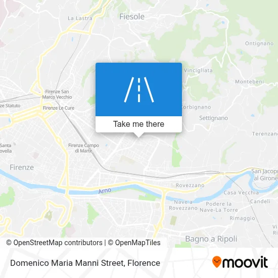 Domenico Maria Manni Street map