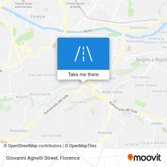 Giovanni Agnelli Street map