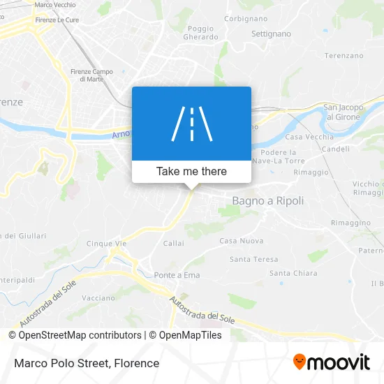 Marco Polo Street map