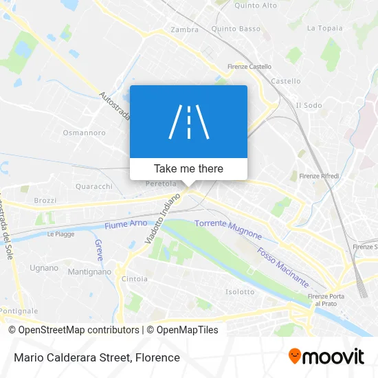 Mario Calderara Street map