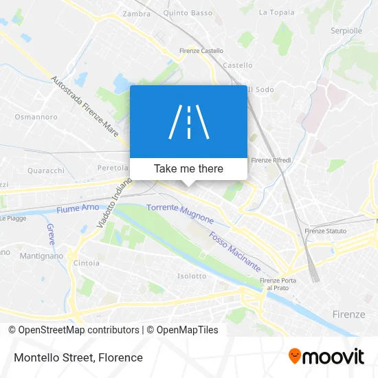 Montello Street map