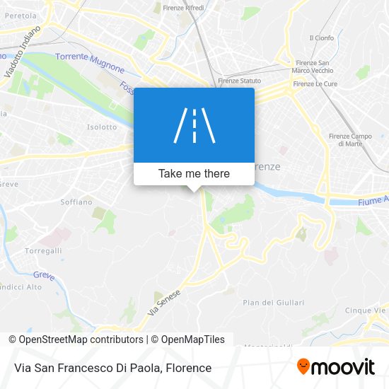 Via San Francesco Di Paola map
