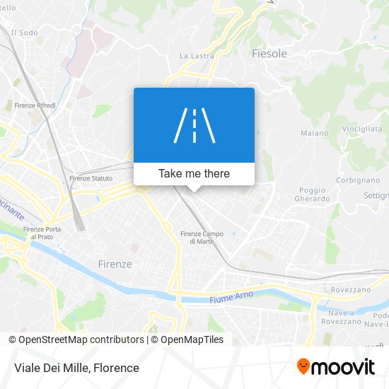 Viale Dei Mille map