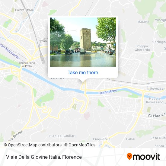 Viale Della Giovine Italia map