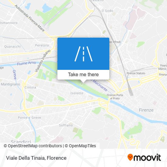 Viale Della Tinaia map