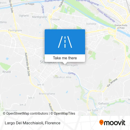 Largo Dei Macchiaioli map