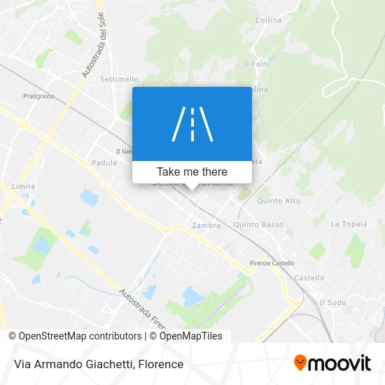 Armando Giachetti Street map