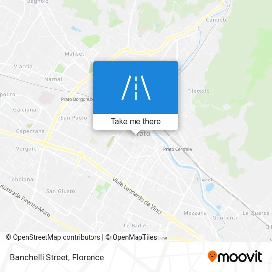 Banchelli Street map