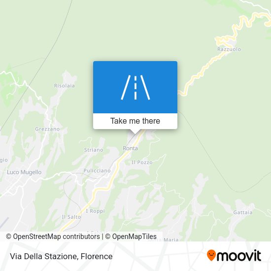 Via Della Stazione map