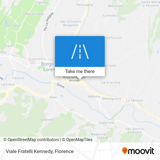 Viale Fratelli Kennedy map