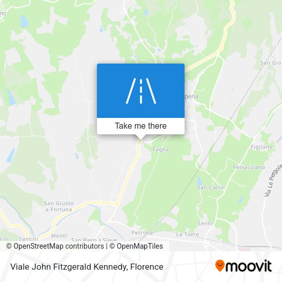 Viale John Fitzgerald Kennedy map