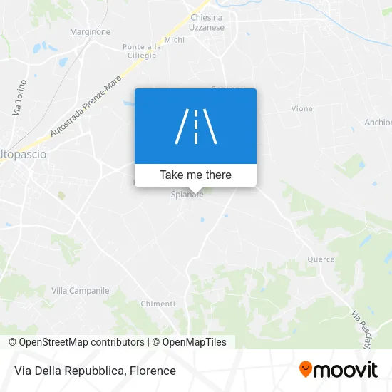 Via Della Repubblica map