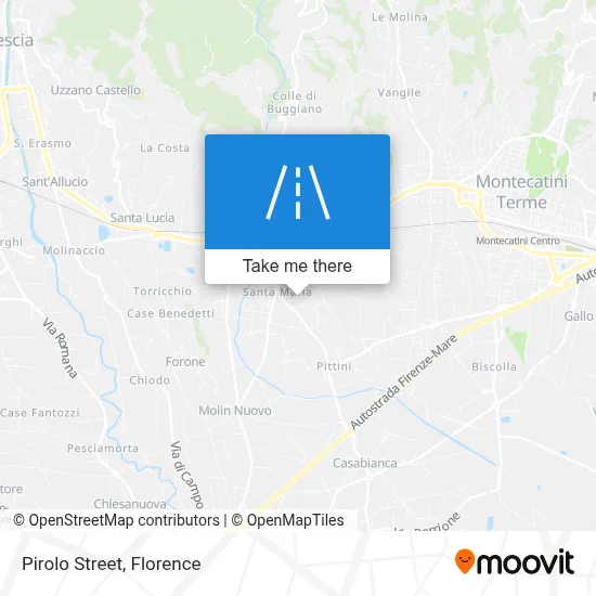 Pirolo Street map