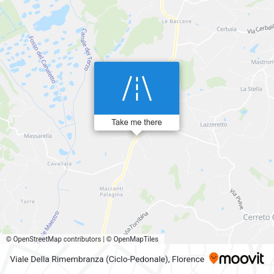 Viale Della Rimembranza (Ciclo-Pedonale) map
