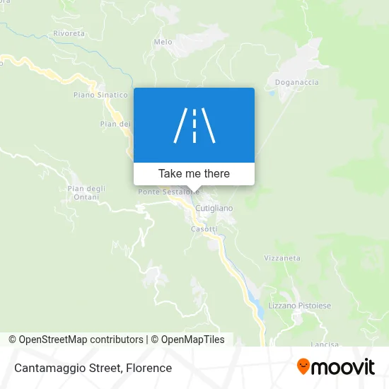 Cantamaggio Street map