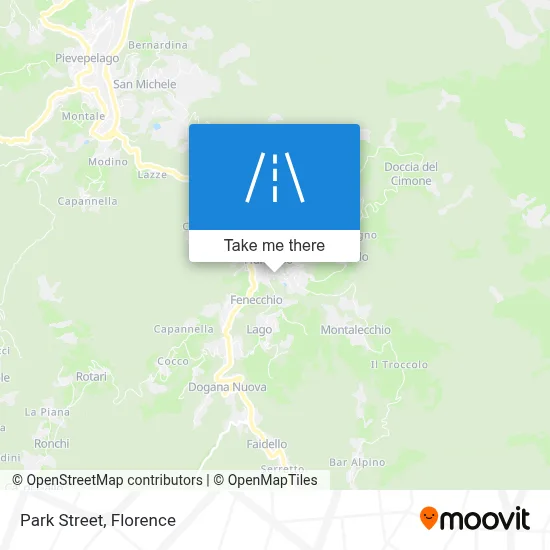 Park Street map