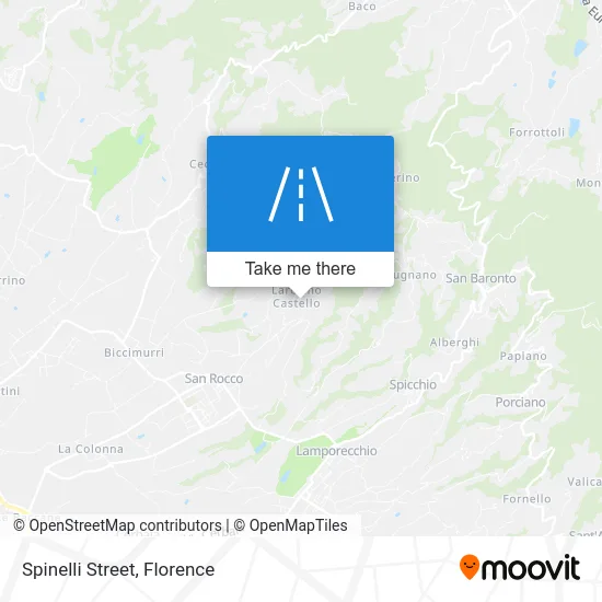 Spinelli Street map