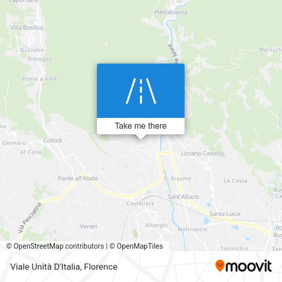 Viale Unità D'Italia map