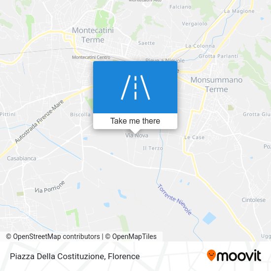 Piazza Della Costituzione map