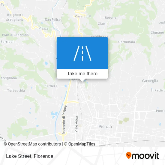 Lake Street map