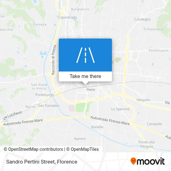 Sandro Pertini Street map