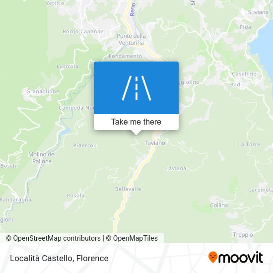 Località Castello map