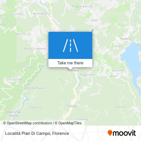 Località Pian Di Campo map
