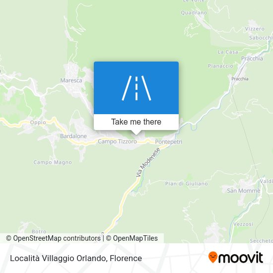 Località Villaggio Orlando map