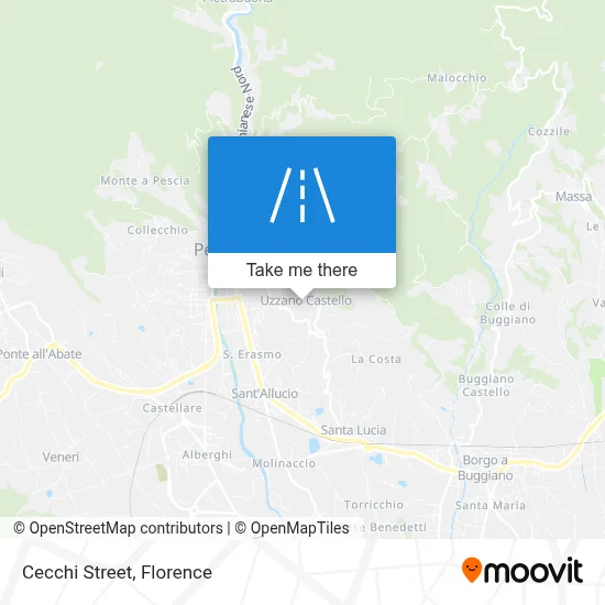 Cecchi Street map