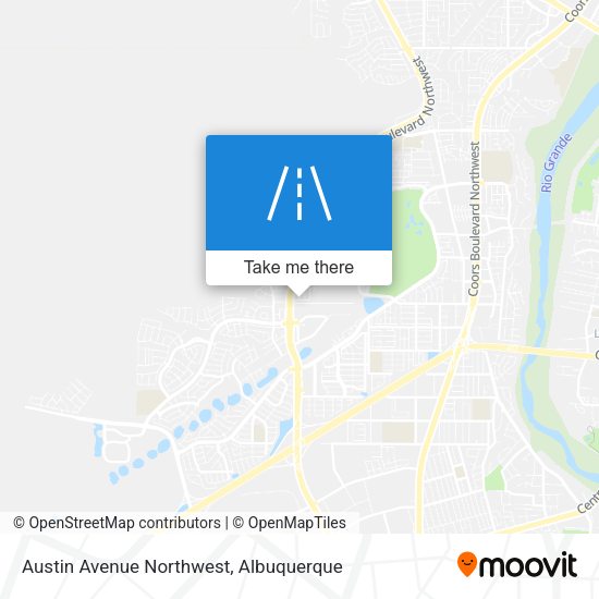 Mapa de Austin Avenue Northwest