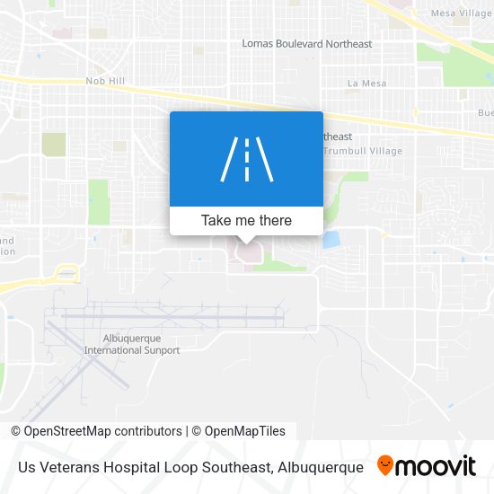 Mapa de Us Veterans Hospital Loop Southeast