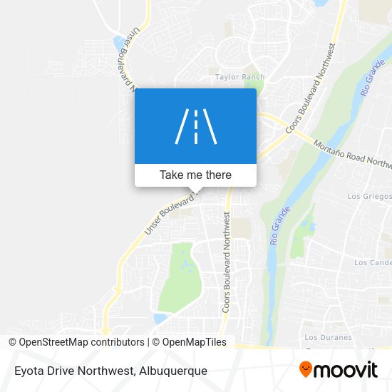 Eyota Drive Northwest map