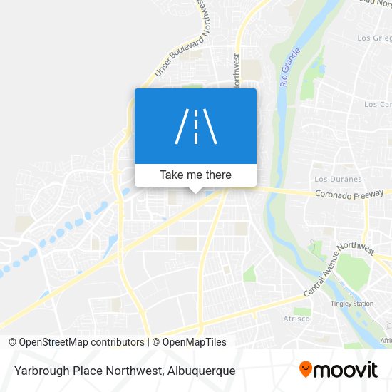 Mapa de Yarbrough Place Northwest
