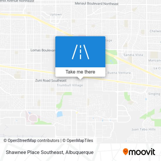 Mapa de Shawnee Place Southeast