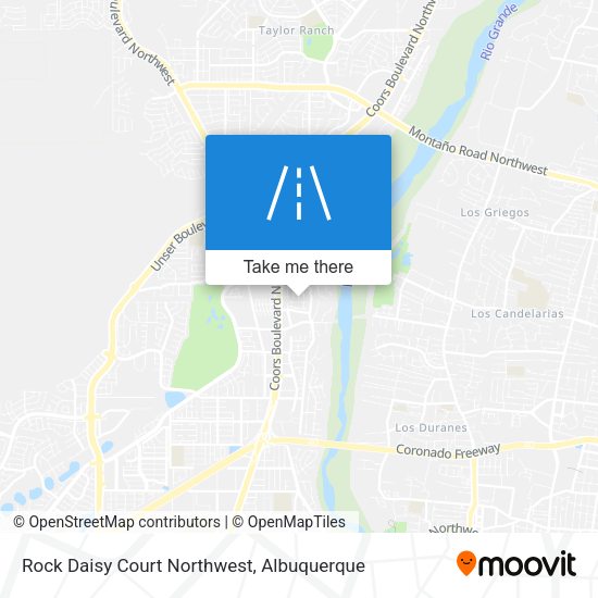 Mapa de Rock Daisy Court Northwest