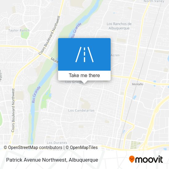 Mapa de Patrick Avenue Northwest